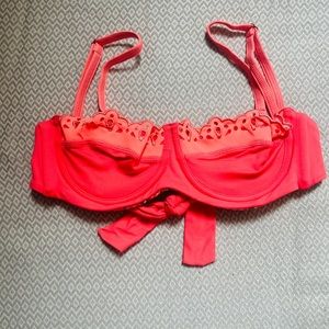 Maaji Embroidered Bikini Top